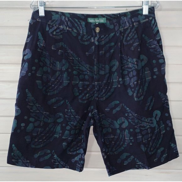 NWT Vintage 90’s Knights Of The Round Table Sz 36 (Measures 32”) Batik Shorts - Picture 1 of 7